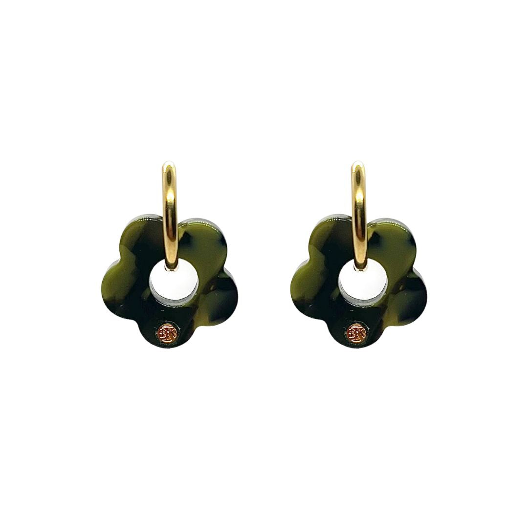 Boucles d'oreilles ELEA - Camouflage