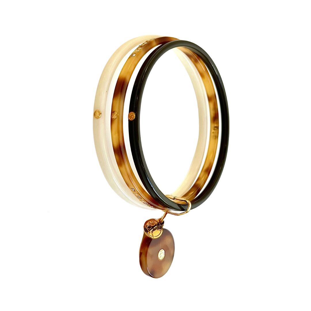 KIT de 3 bracelets JANIS - Miel