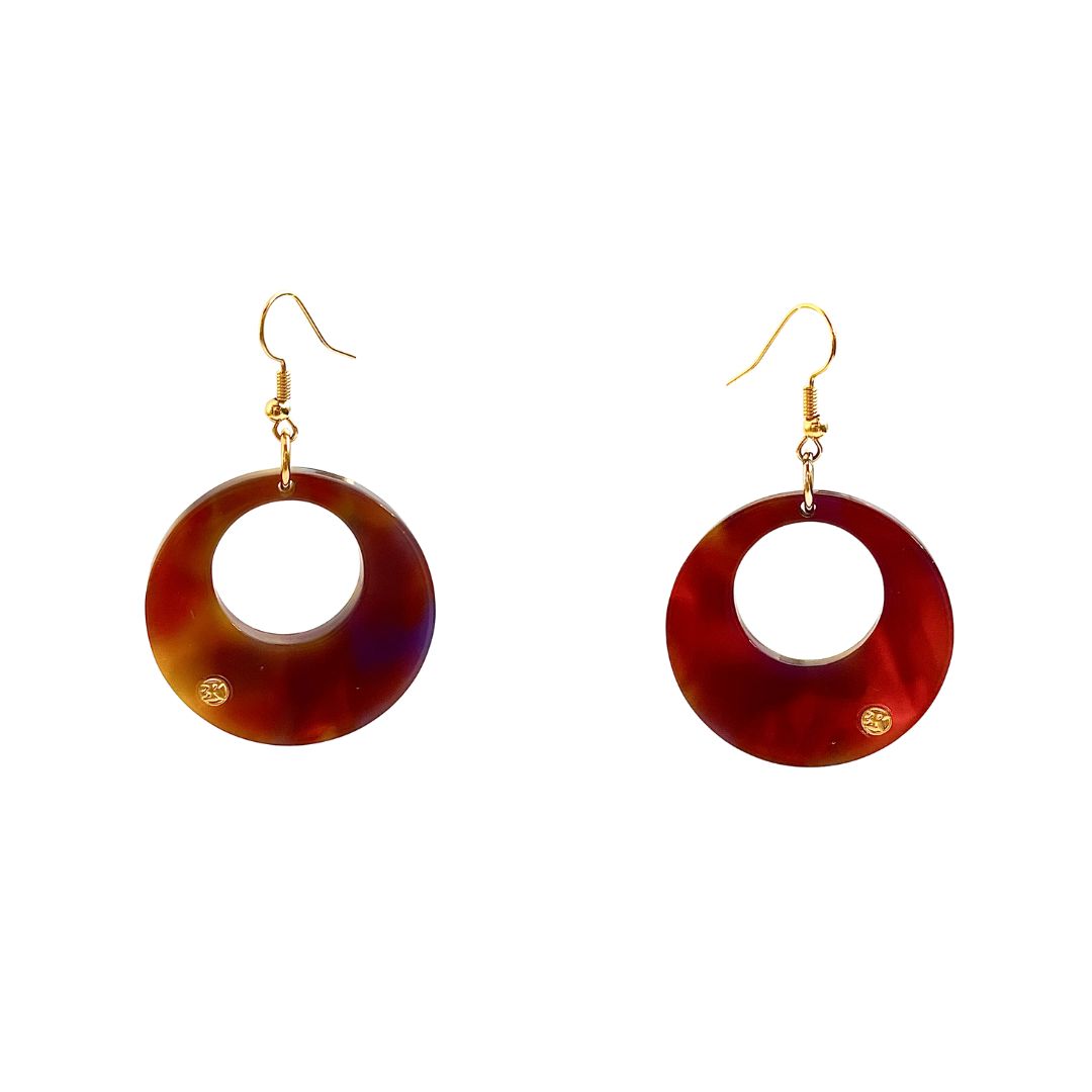 Boucles d'oreilles SERAPHINE - Izumi Orange