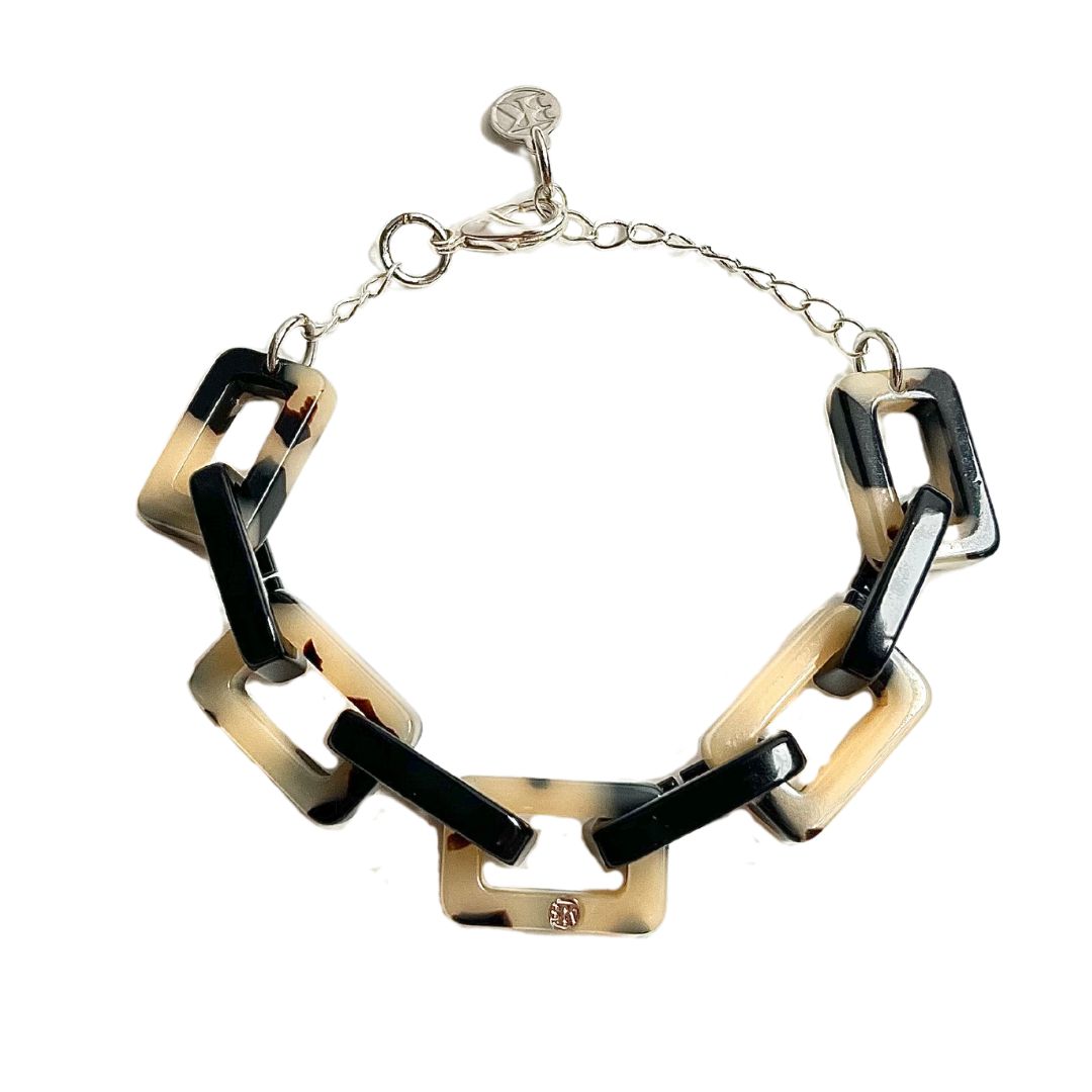 BRACELET SUZON à MAILLONS RECTANGULAIRES