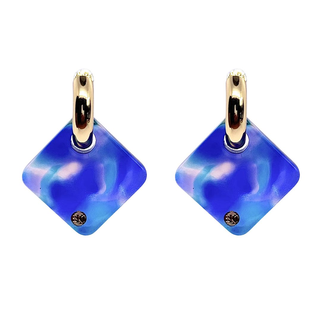 Boucles d'oreilles CECILE - Azur Vagabonde