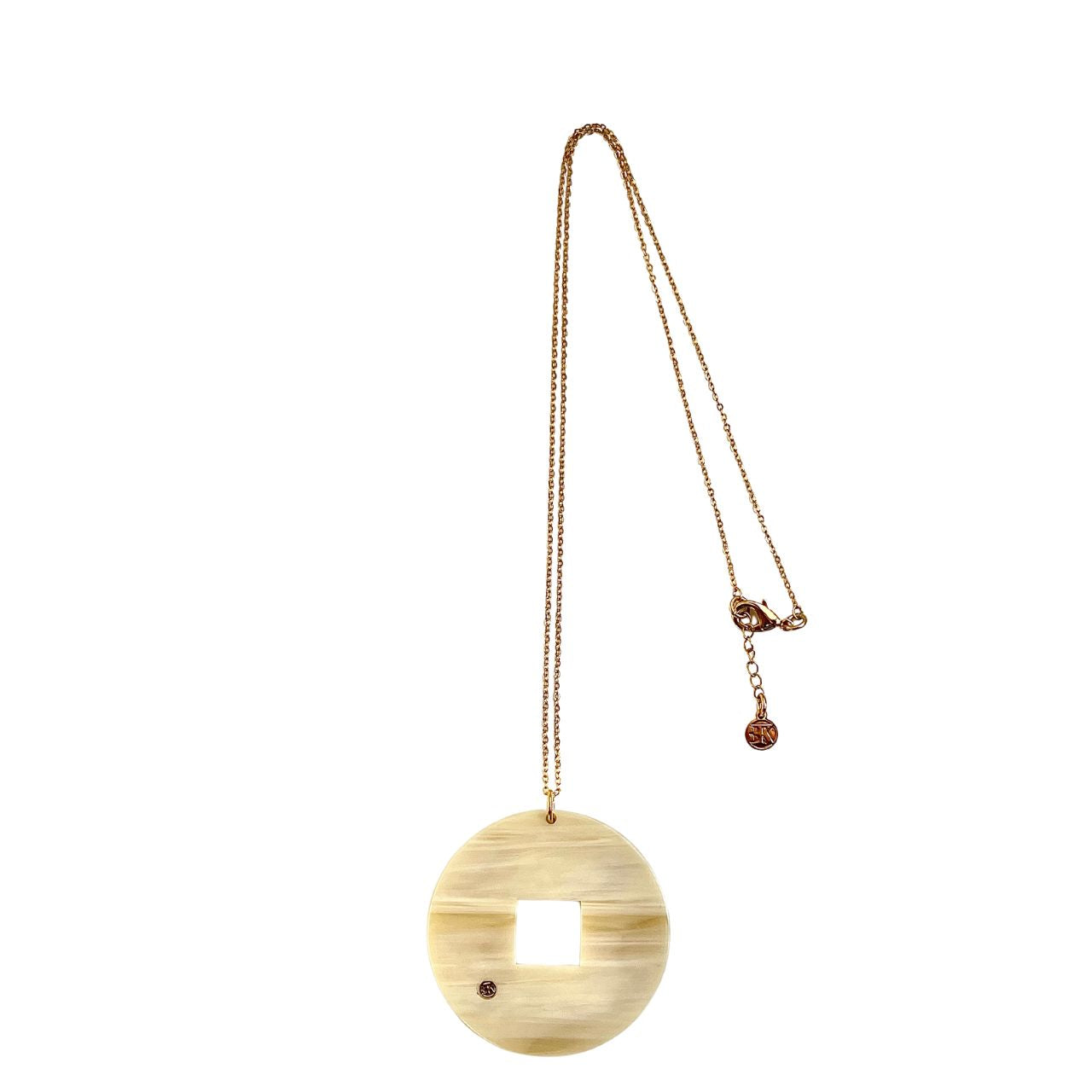 Pendentif CASSIE médaillon Lumidoré