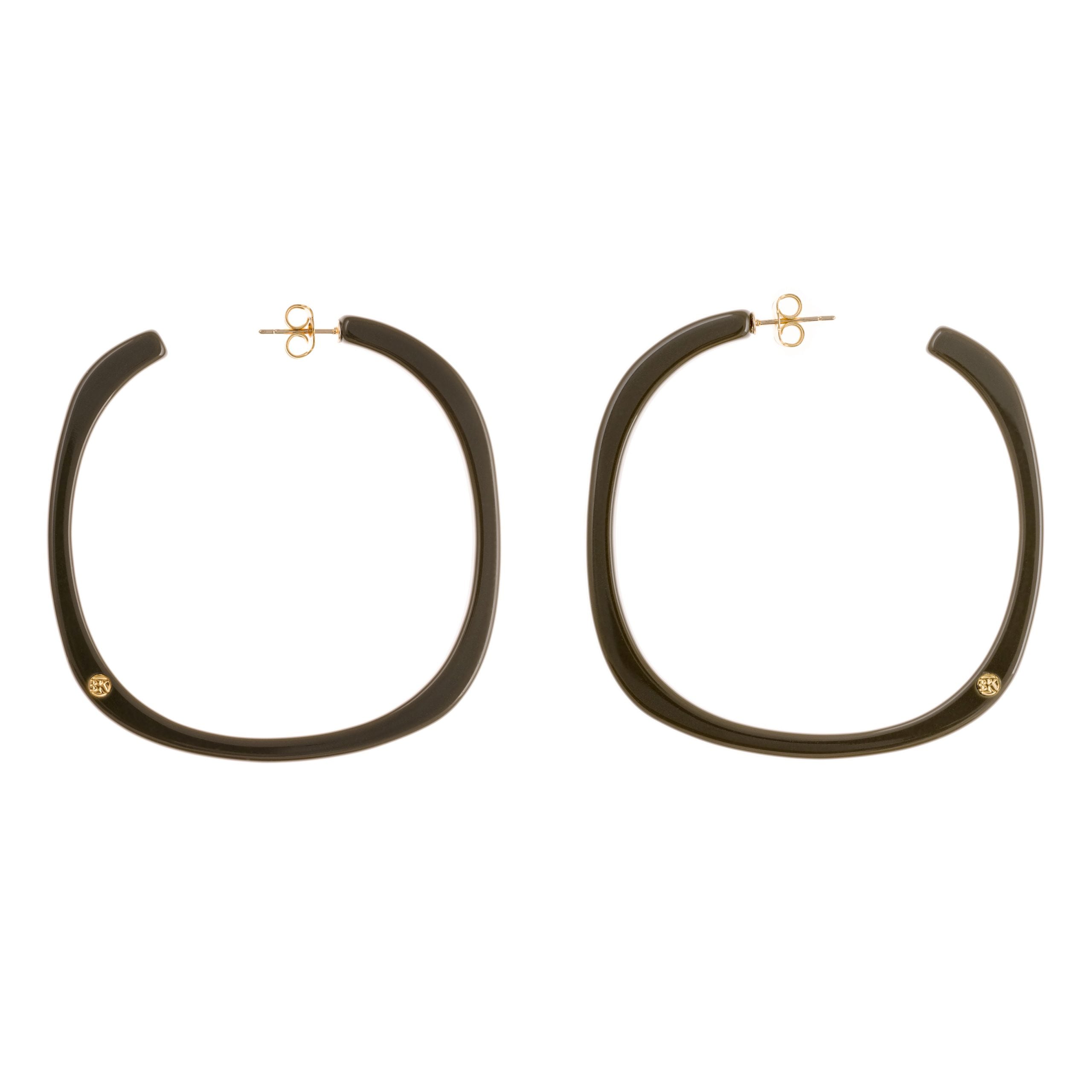 Créoles GIORGIA Coloris Kaki