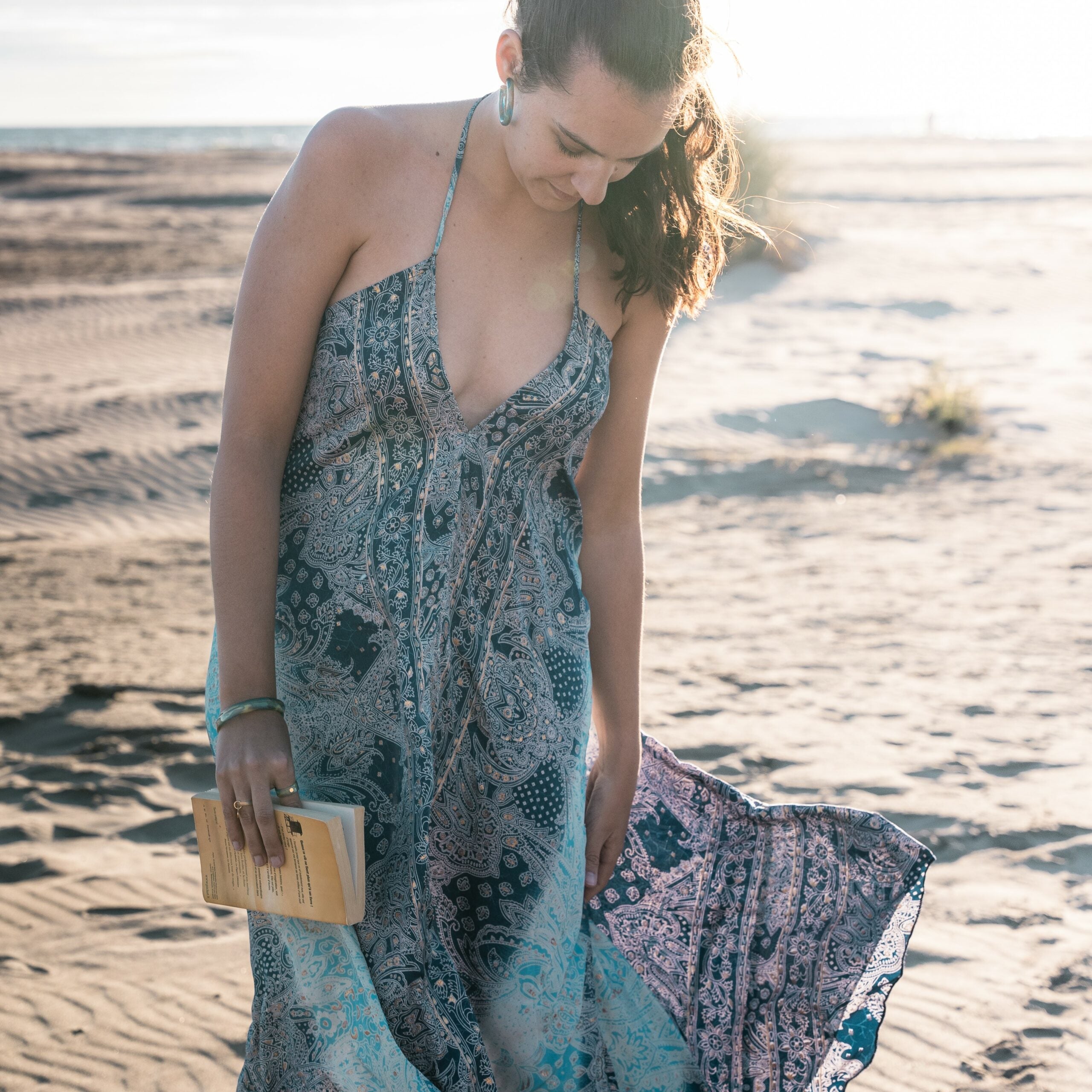 Boucles d'oreilles ZELIE - Izumi Bleu