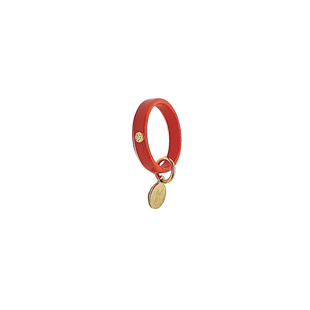 Bague ELAINE - Lueur Corail