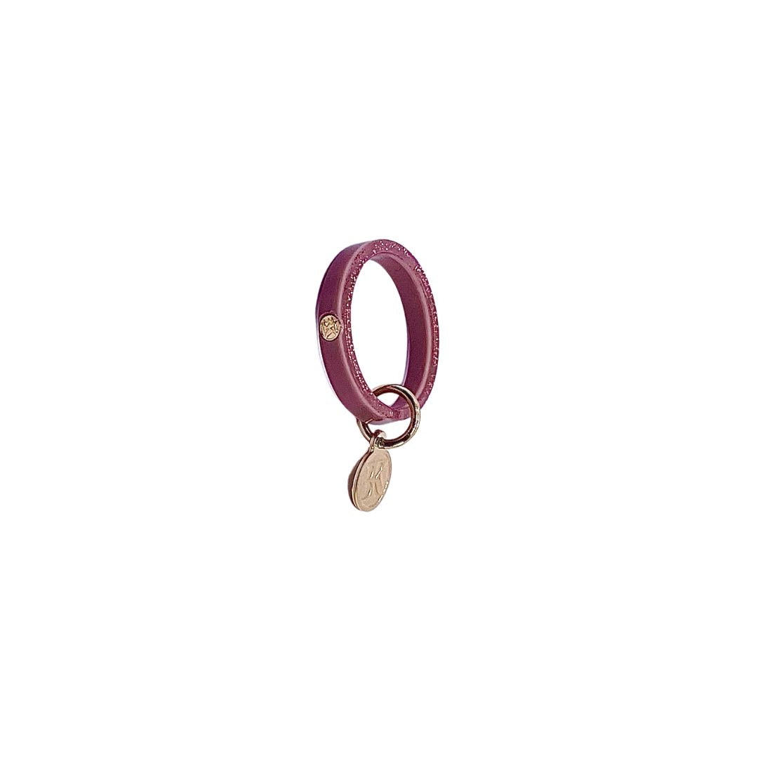 Bague ELAINE - Pailleté Rose