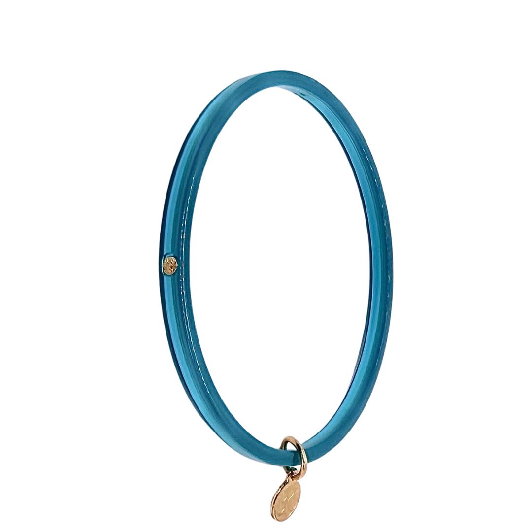 Bracelet HANNAH - Néon Bleu Piscine