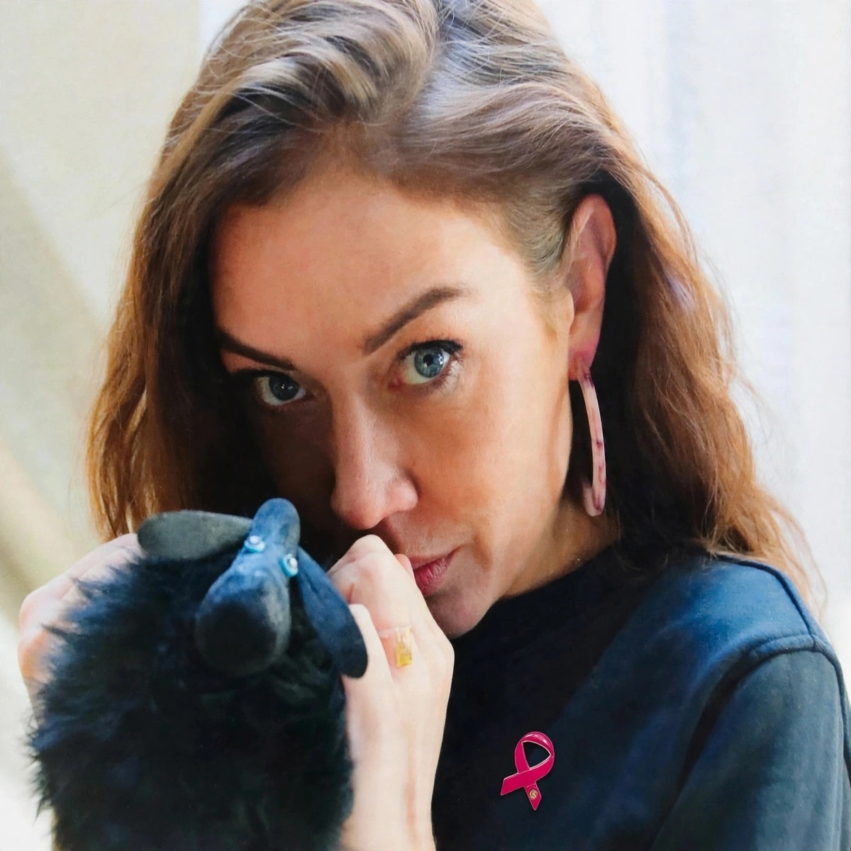 Pin's Ruban Rose - Octobre Rose- BK (Offert dès 50 euros d'achat)