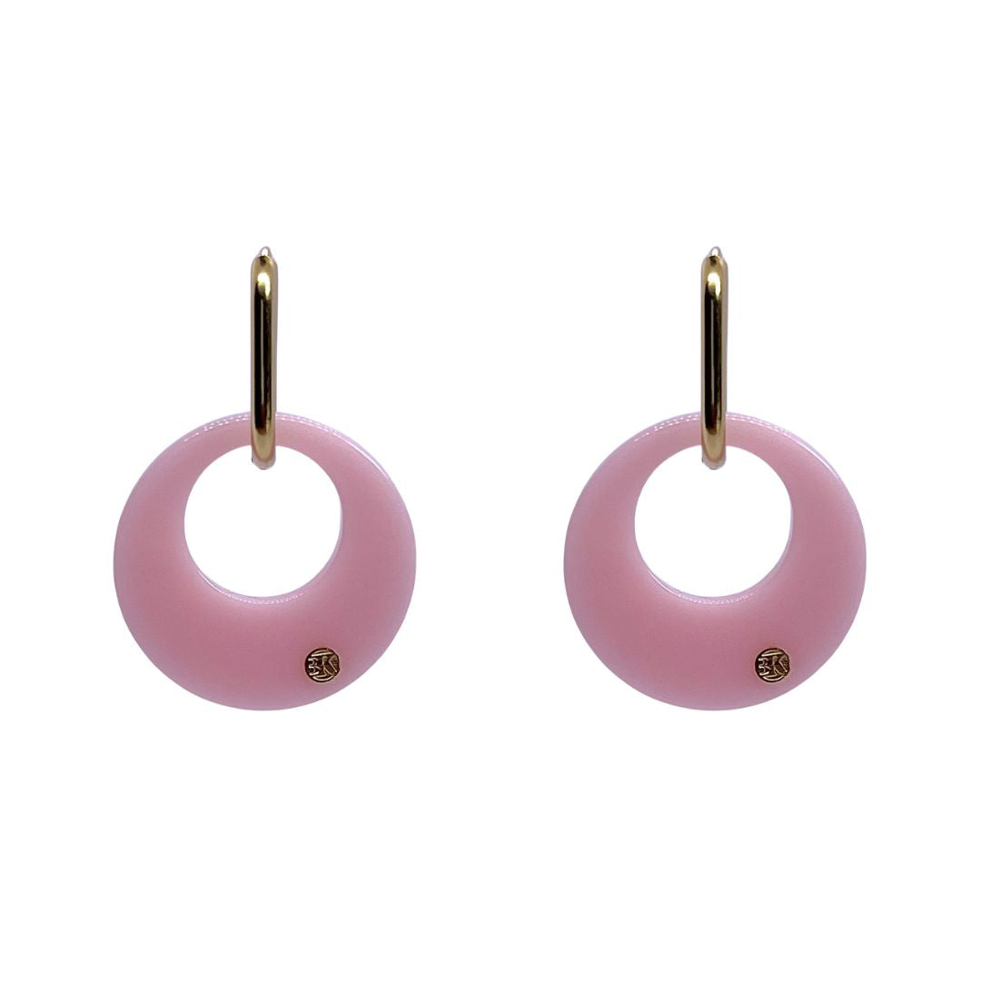 Boucles d'oreilles ISIS - Lueur Rosée