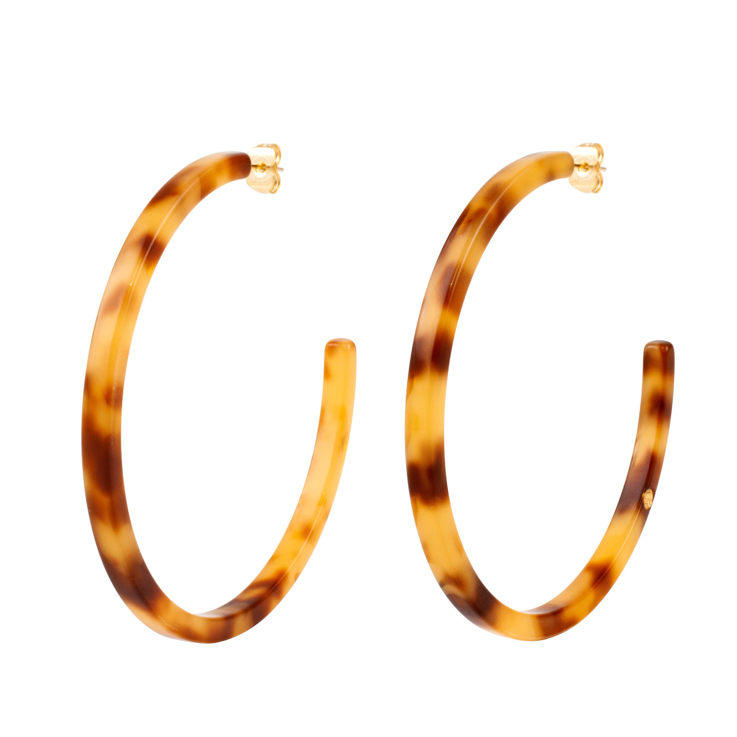 Créoles AGATHE Coloris Tokyo Jaune Clair