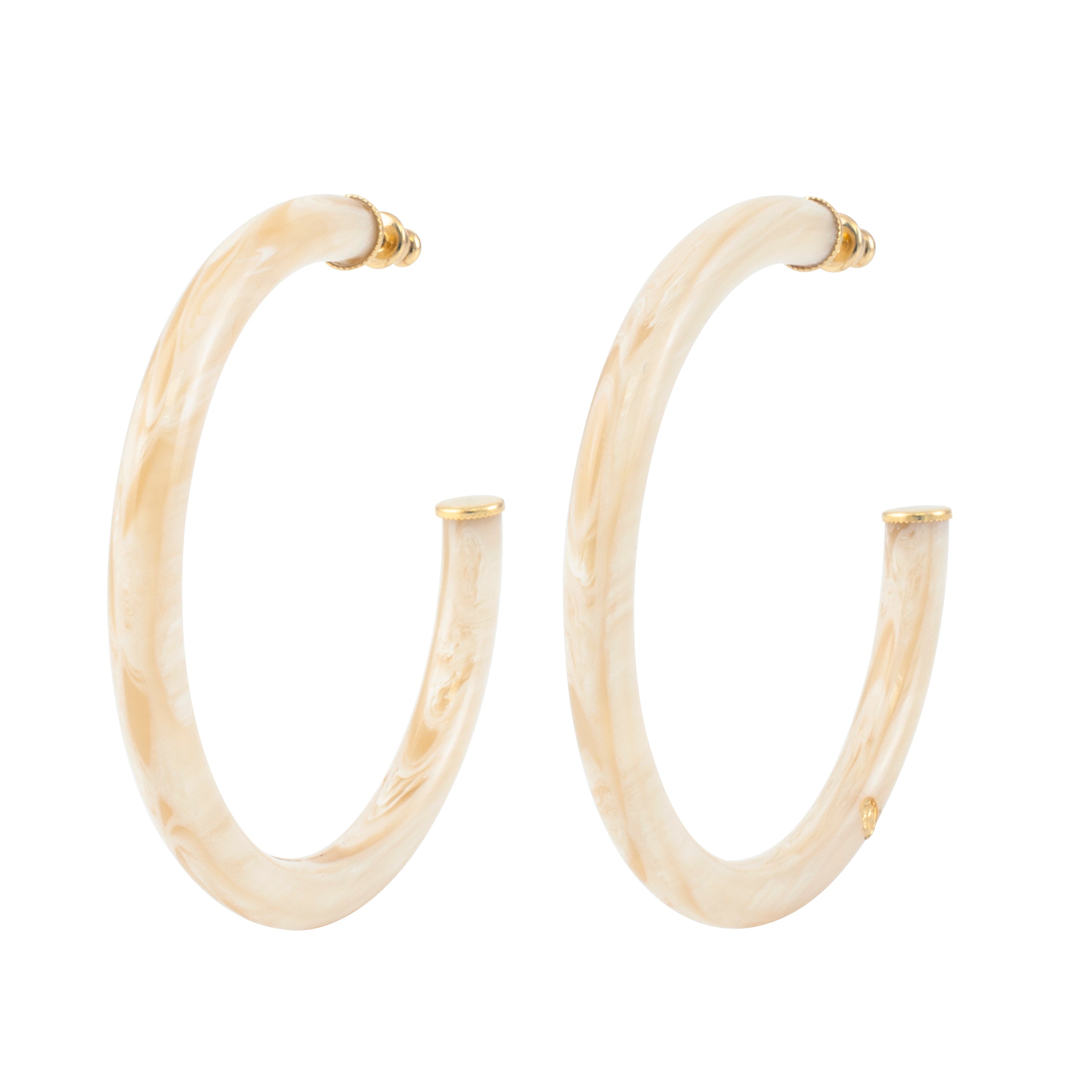 Créoles LUNA - Ivoire