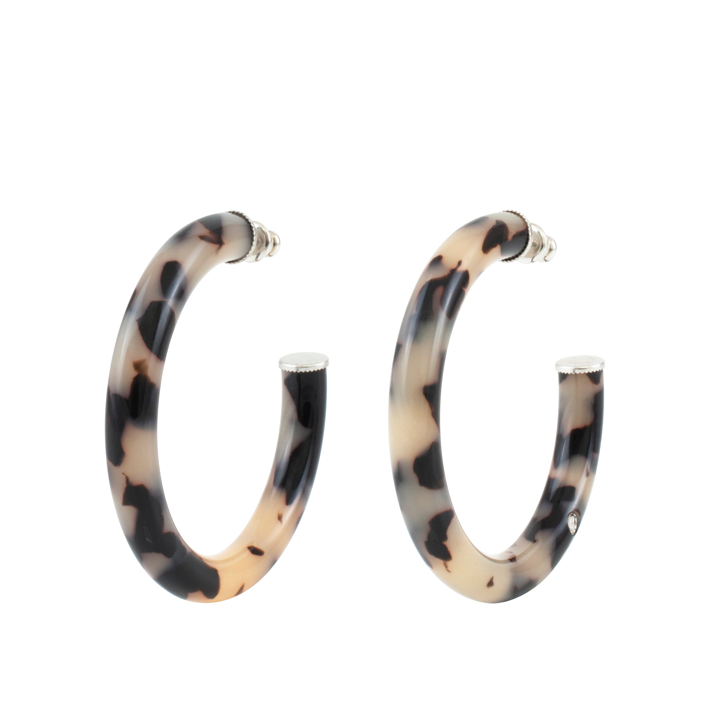 Créoles LUNA - Tokyo Blanc