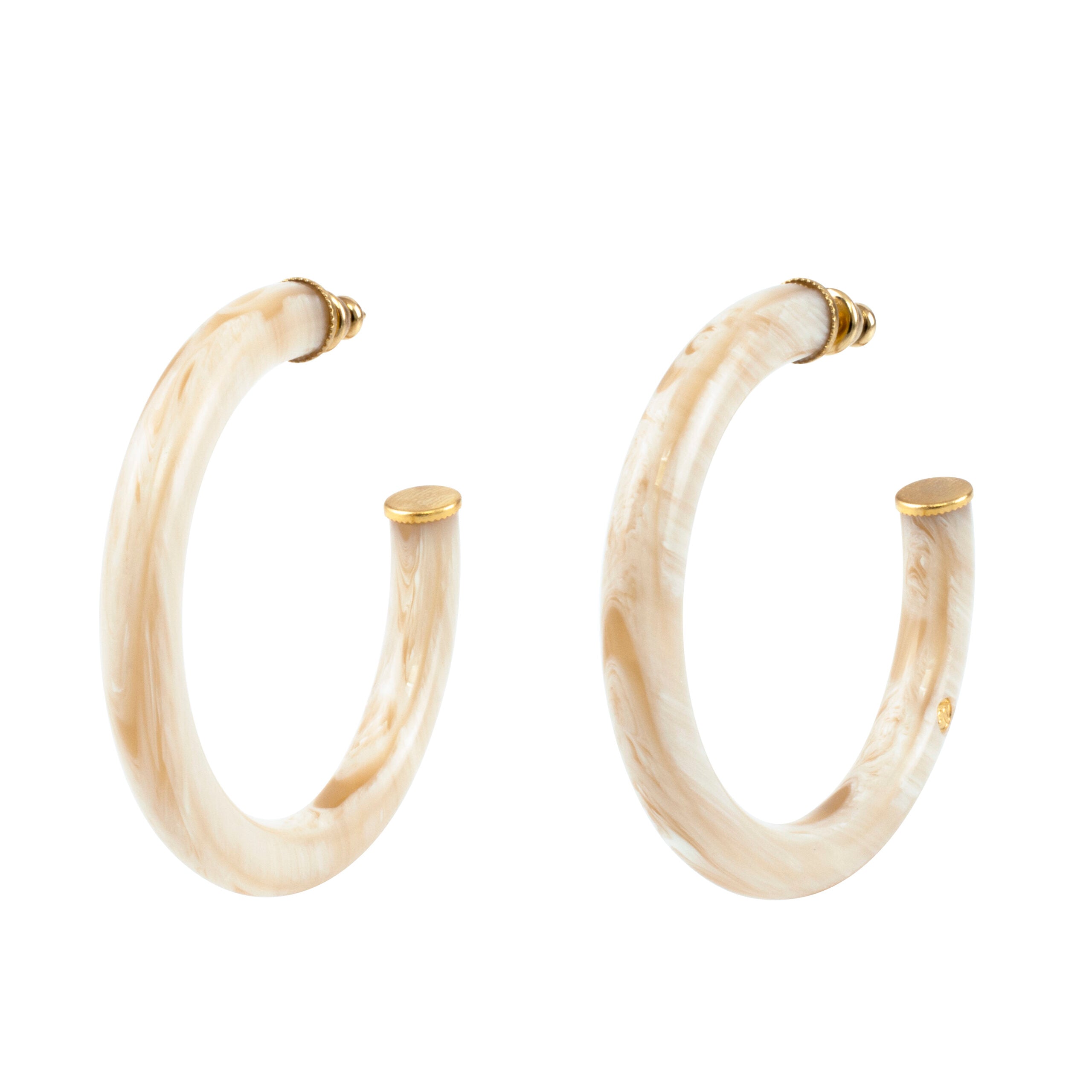 Créoles LUNA - Ivoire