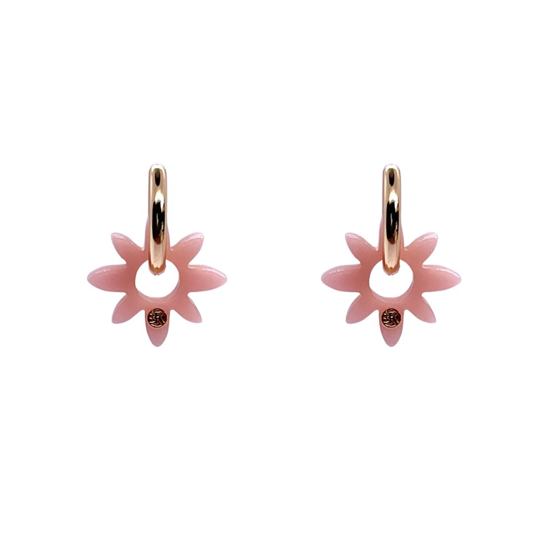 Boucles d'oreilles SOLÉA - Lueur Rosée