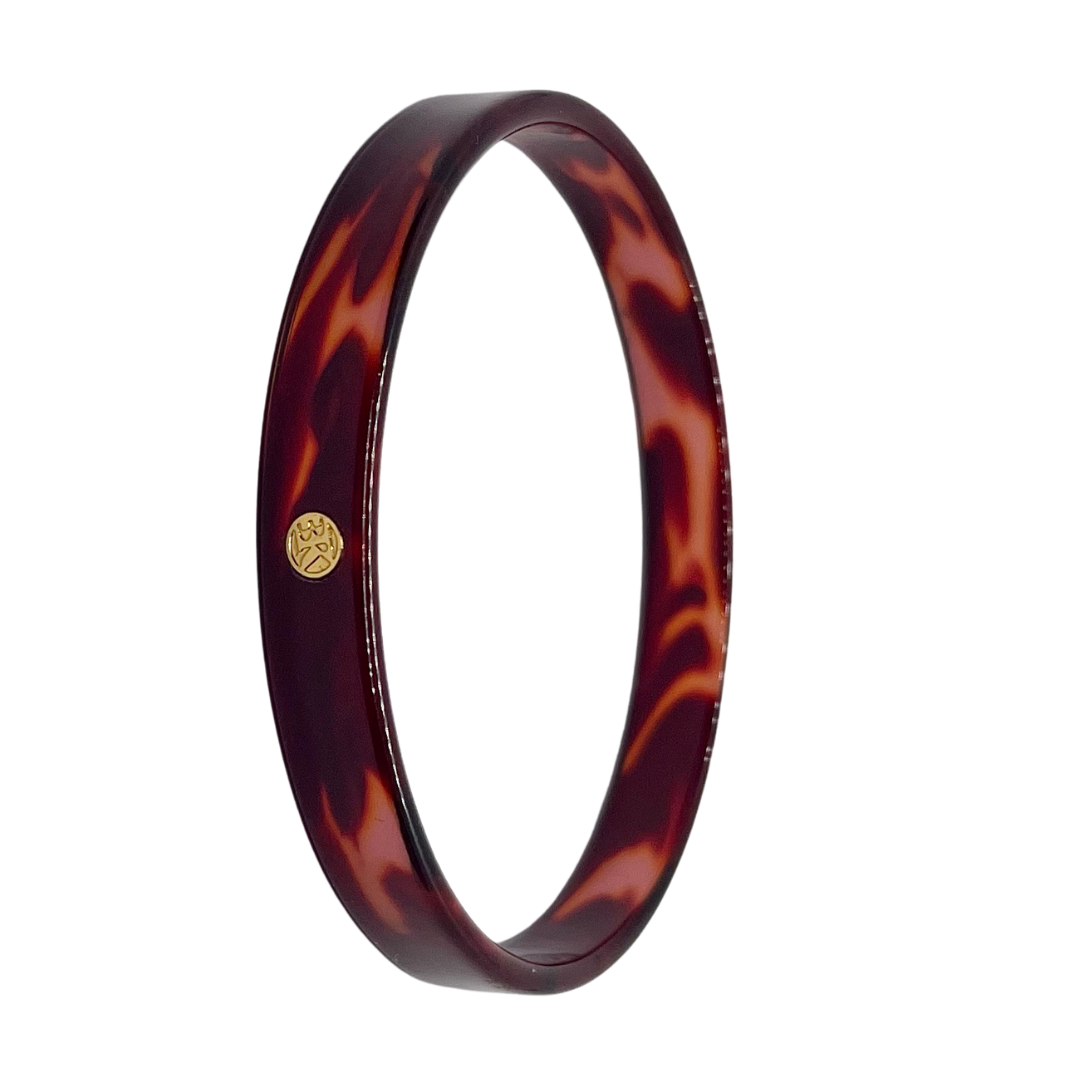Bracelet JUANA - Éclat de lune bordeaux