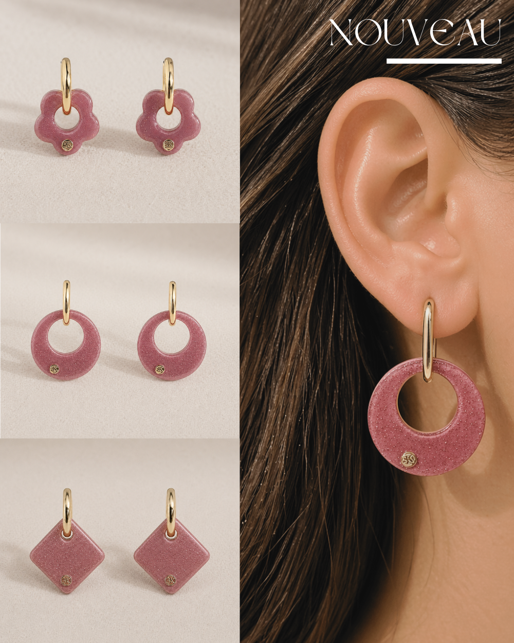 Cuivré & Pailleté Rose : la nouvelle signature lumineuse de BK ✨