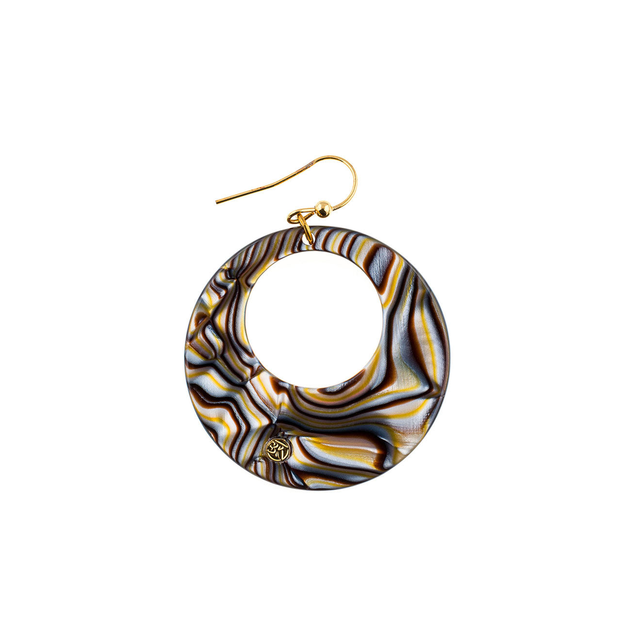 Boucles d'oreilles SERAPHINE - Onyx