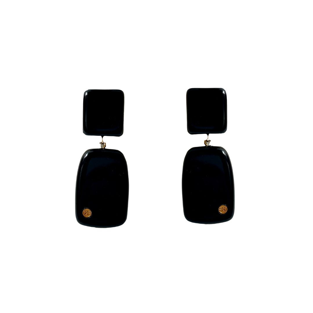 Boucles d'oreilles MAEVA Noir