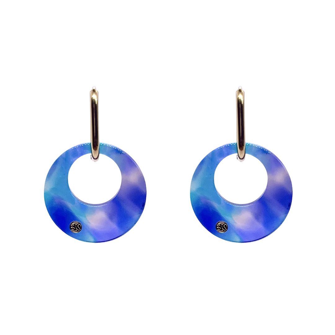 Boucles d'oreilles ISIS - Azur Vagabonde