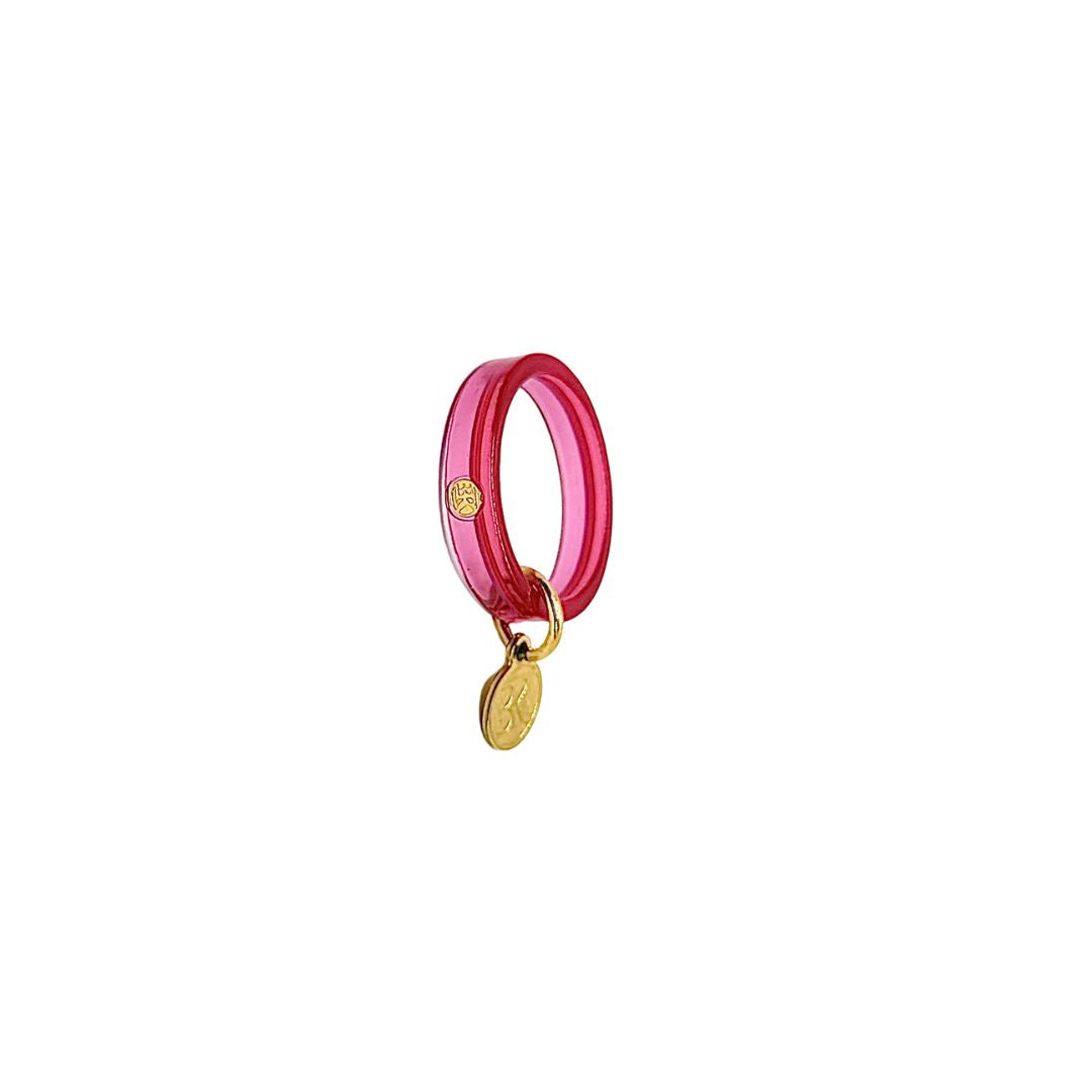 Bague ELAINE - Néon Rose Fuchsia