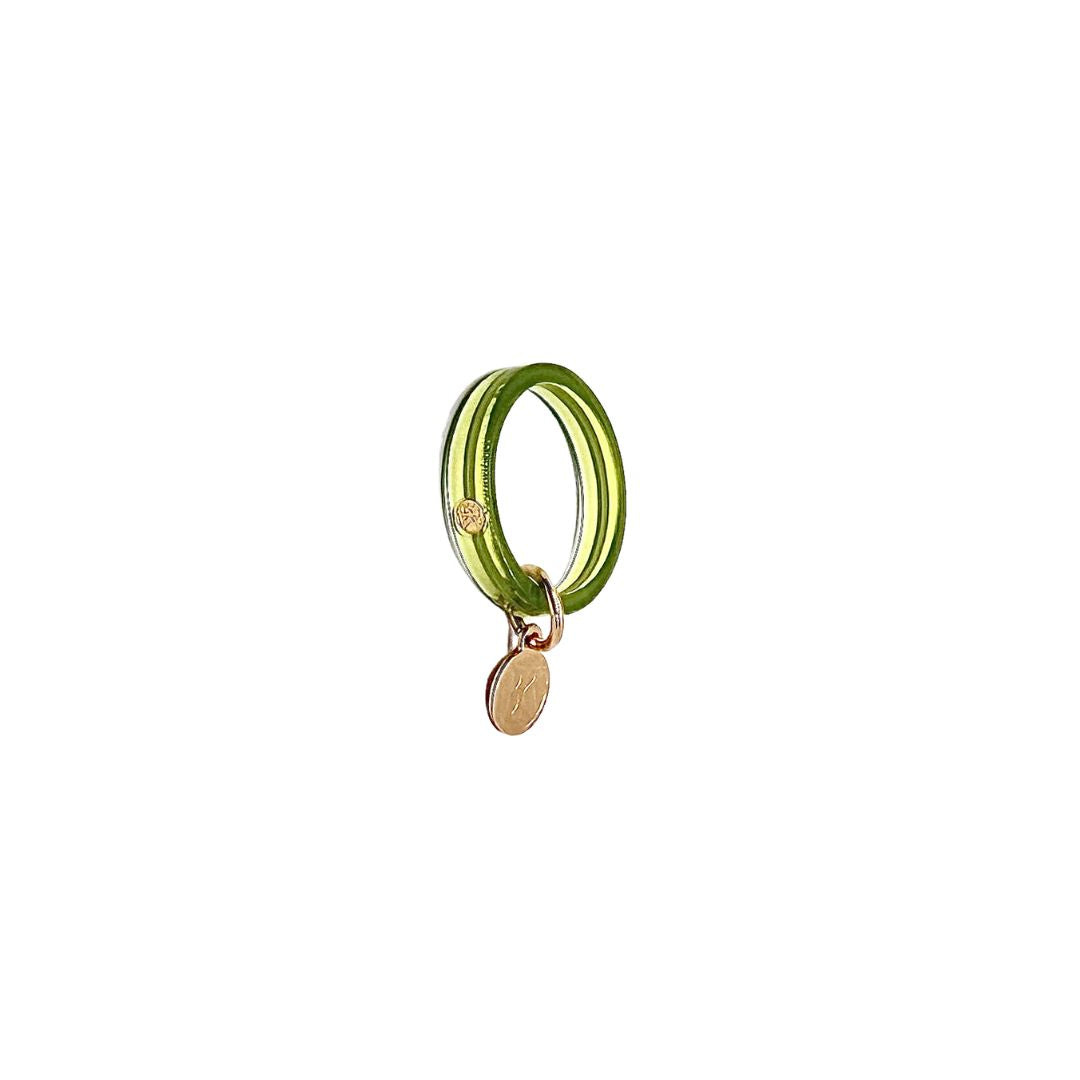 Bague ELAINE - Néon Vert Chlorophylle