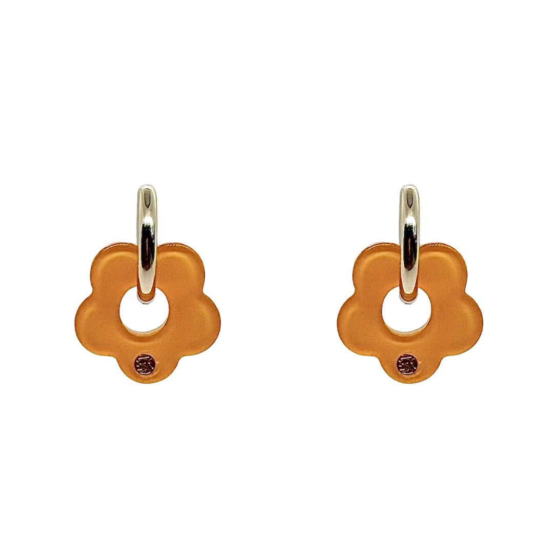 Boucles d'oreilles ELEA - Néon Jaune Orangé