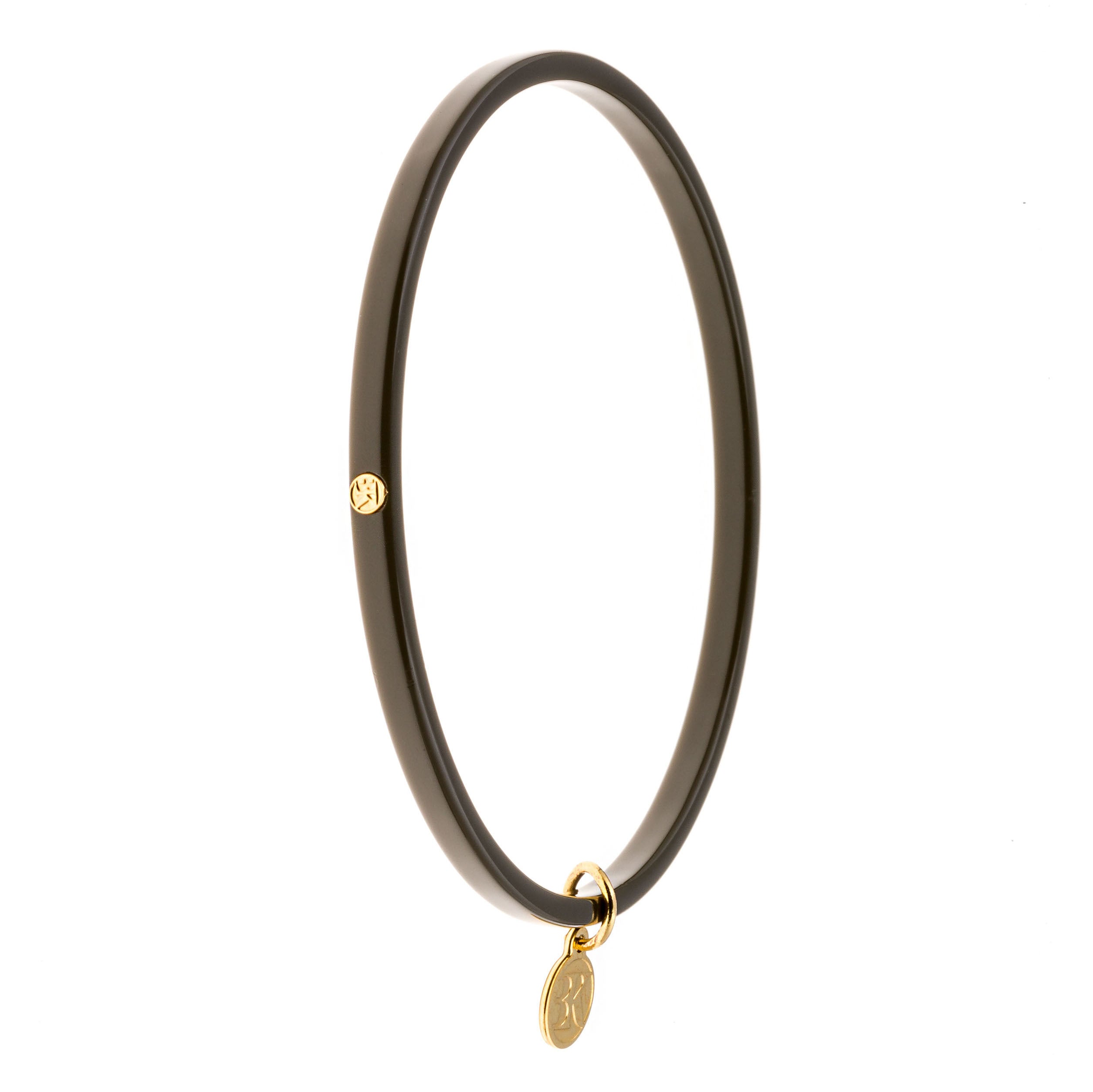 Bracelet HANNAH Coloris Kaki avec Pampille