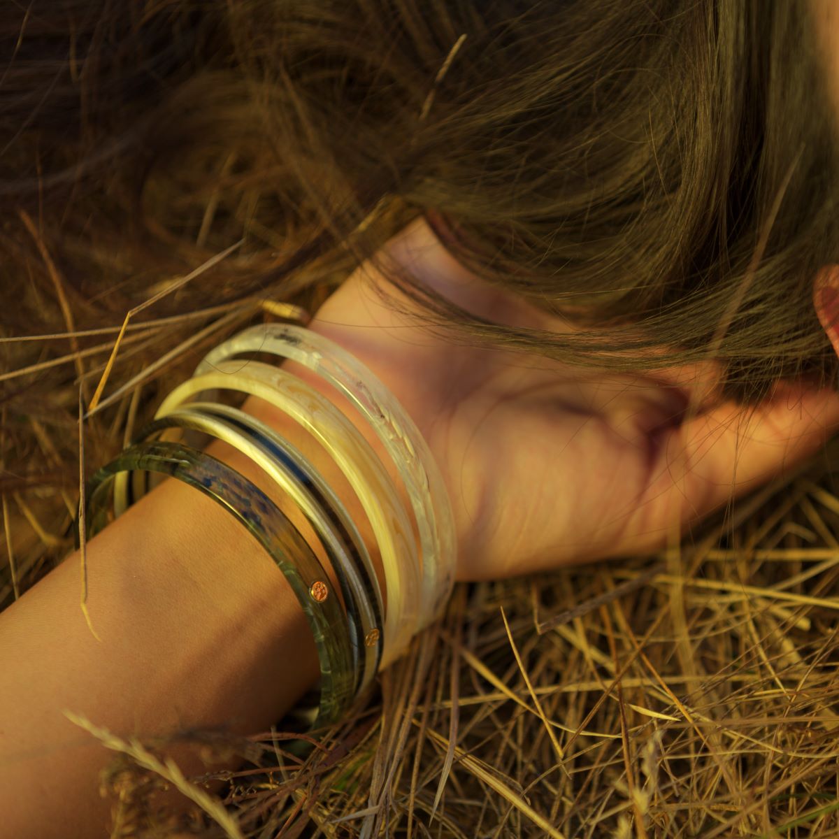 Bracelet JUANA - Vert Naturel