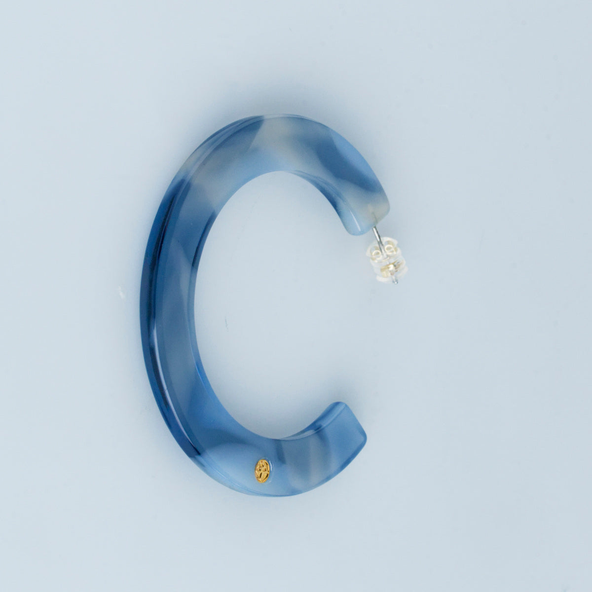 Créoles ALINE - Nuage Bleu
