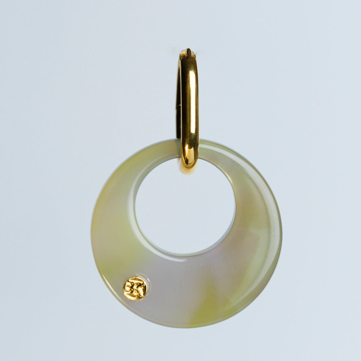 Boucles d'oreilles ISIS - Nuage Vert