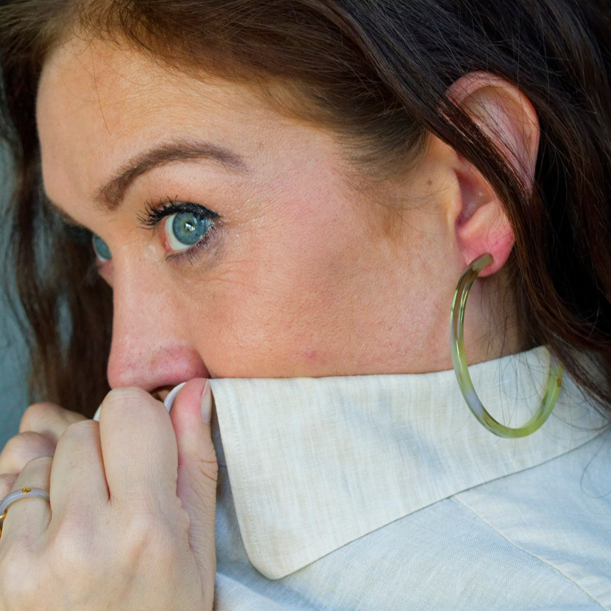 Créoles AGATHE - Tilleul
